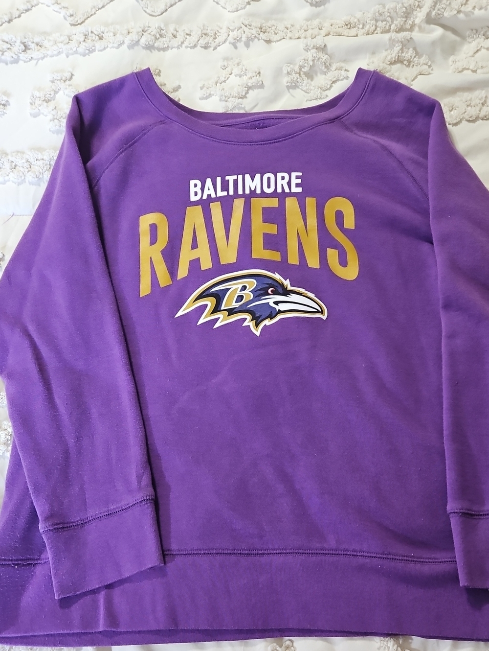 NFL Purple Women's Team Apparel Pullover